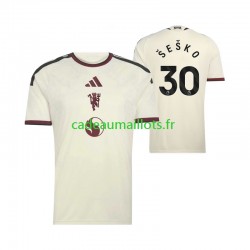 Manchester United Maillot avec flocage Benjamin Sesko 30 3ème 2026-2027 ,Homme MC Manchester United Maillot avec flocage Benjamin Sesko 30 3ème 2026-2027 ,Homme MC