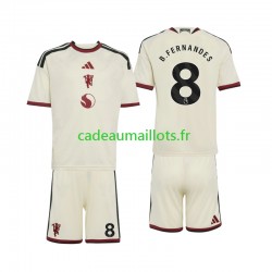 Manchester United Maillot avec flocage Bruno Fernandes 8 3ème 2026-2027 ,Tenue Enfant MC Manchester United Maillot avec flocage Bruno Fernandes 8 3ème 2026-2027 ,Tenue Enfant MC
