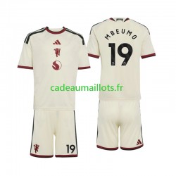 Manchester United Maillot avec flocage Bryan Mbeumo 19 3ème 2026-2027 ,Tenue Enfant MC