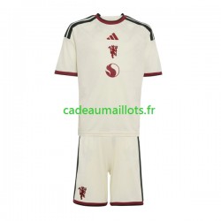 Manchester United Maillot avec flocage 3ème 2026-2027 ,Tenue Enfant MC