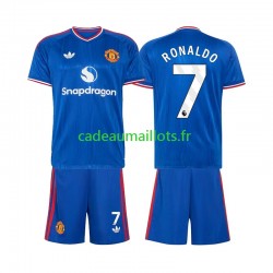 Manchester United Maillot avec flocage Cristiano Ronaldo 7 Extérieur 2026-2027 ,Tenue Enfant MC