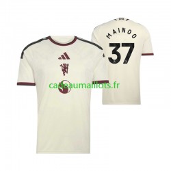 Manchester United Maillot avec flocage Kobbie Mainoo 37 3ème 2026-2027 ,Homme MC