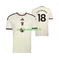 Manchester United Maillot avec flocage Youri Tielemans 18 3ème 2026-2027 ,Homme MC
