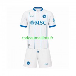 Naples Maillot avec flocage Extérieur 2026-2027 ,Tenue Enfant MC