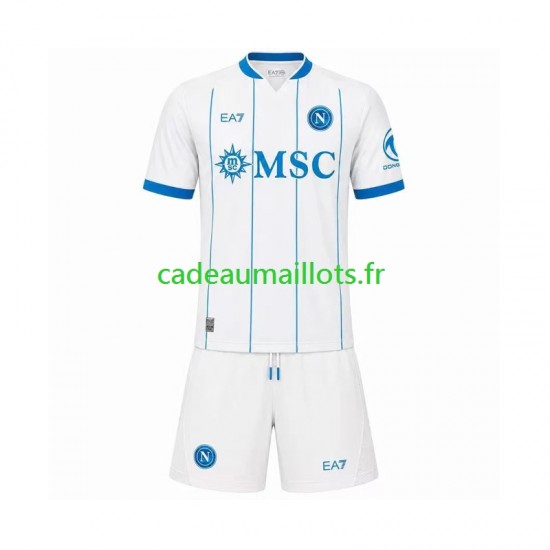 Naples Maillot avec flocage Extérieur 2026-2027 ,Tenue Enfant MC
