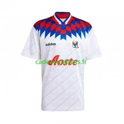 Olympique Lyonnais Maillot avec flocage Rétro Domicile 1995 1996 ,Homme MC