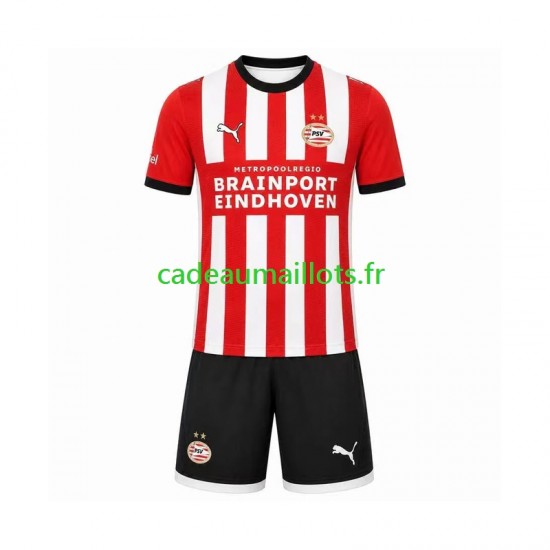PSV Eindhoven Maillot avec flocage Domicile 2026-2027 ,Tenue Enfant MC