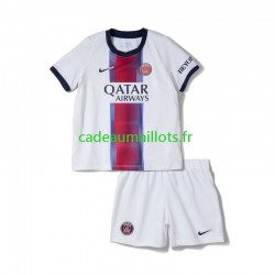 Paris Saint-Germain Maillot avec flocage Extérieur 2026-2027 ,Tenue Enfant MC
