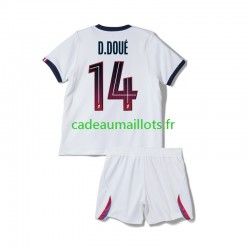 Paris Saint-Germain Maillot avec flocage Desire Doue 14 Extérieur 2026-2027 ,Tenue Enfant MC