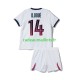 Paris Saint-Germain Maillot avec flocage Desire Doue 14 Extérieur 2026-2027 ,Tenue Enfant MC
