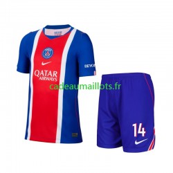 Paris Saint-Germain Maillot avec flocage Desire Doue 14 Domicile 2026-2027 ,Tenue Enfant MC