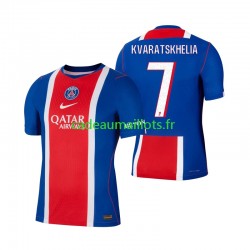 Paris Saint-Germain Maillot avec flocage Khvicha Kvaratskhelia 7 Domicile 2026-2027 ,Homme MC