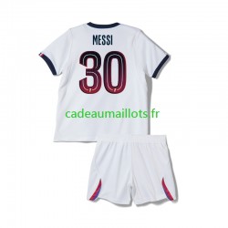 Paris Saint-Germain Maillot avec flocage Lionel Messi 30 Extérieur 2026-2027 ,Tenue Enfant MC