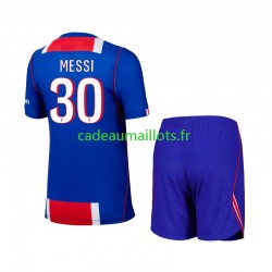 Paris Saint-Germain Maillot avec flocage Lionel Messi 30 Domicile 2026-2027 ,Tenue Enfant MC