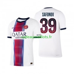Paris Saint-Germain Maillot avec flocage Matvey Safonov 39 Extérieur 2026-2027 ,Homme MC