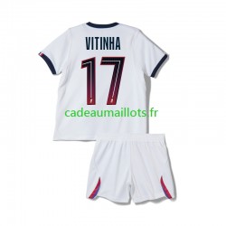 Paris Saint-Germain Maillot avec flocage Vitinha 17 Extérieur 2026-2027 ,Tenue Enfant MC