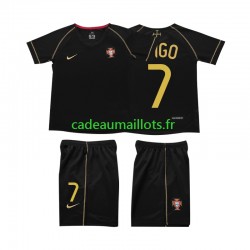 Portugal Maillot avec flocage FIGO 7 Rétro Extérieur 2006 ,Tenue Enfant MC Portugal Maillot avec flocage FIGO 7 Rétro Extérieur 2006 ,Tenue Enfant MC