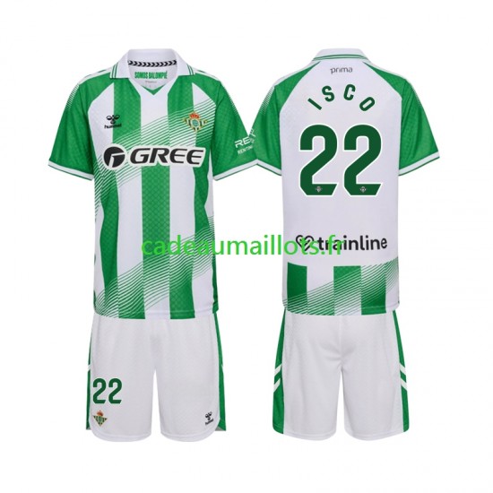 Real Betis Maillot avec flocage Isco 22 Domicile 2026-2027 ,Tenue Enfant MC