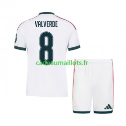 Real Madrid Maillot avec flocage Federico Valverde 8 Domicile 2026-2027 ,Tenue Enfant MC