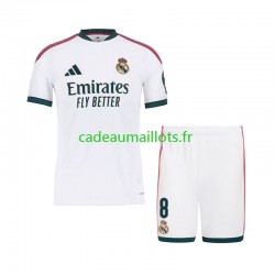 Real Madrid Maillot avec flocage Federico Valverde 8 Domicile 2026-2027 ,Tenue Enfant MC