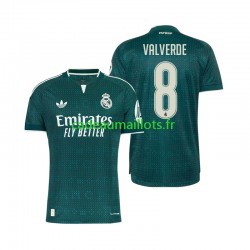 Real Madrid Maillot avec flocage Federico Valverde 8 Extérieur 2026-2027 ,Homme MC