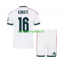Real Madrid Maillot avec flocage Ibrahima Konate 16 Domicile 2026-2027 ,Tenue Enfant MC