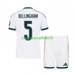 Real Madrid Maillot avec flocage Jude Bellingham 5 Domicile 2026-2027 ,Tenue Enfant MC