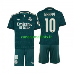 Real Madrid Maillot avec flocage Mbappé Kylian 10 Extérieur 2026-2027 ,Tenue Enfant MC