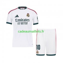 Real Madrid Maillot avec flocage Mbappé Kylian 10 Domicile 2026-2027 ,Tenue Enfant MC