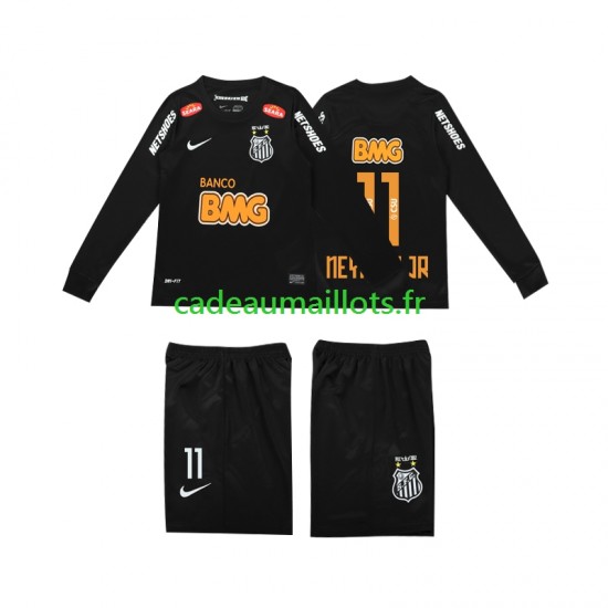 Santos FC Maillot avec flocage NEYMAR JR 11 Classic Rétro Extérieur 2012 2013 ,Tenue Enfant ML Santos FC Maillot avec flocage NEYMAR JR 11 Classic Rétro Extérieur 2012 2013 ,Tenue Enfant ML