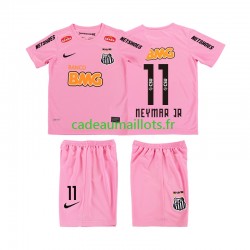 Santos FC Maillot avec flocage Neymar JR 11 Rétro 4ème 2012 2013 ,Tenue Enfant MC
