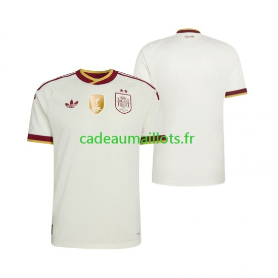 Espagne Maillot avec flocage 2-star Extérieur 2026-2027 ,Homme MC