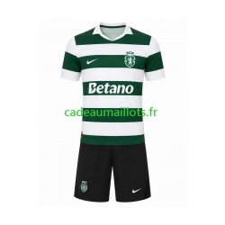 Sporting CP Maillot avec flocage Domicile 2026-2027 ,Tenue Enfant MC