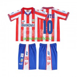 Sporting CP Maillot avec flocage PANTIC 10 Rétro Domicile 1996 2004 ,Tenue Enfant MC