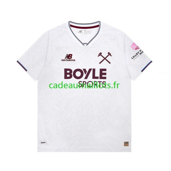 West Ham United Maillot avec flocage Extérieur 2026-2027 ,Homme MC