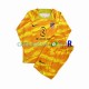 Atlético Madrid Maillot avec flocage Orange Gardien 2023-2024 ,Tenue Enfant ML