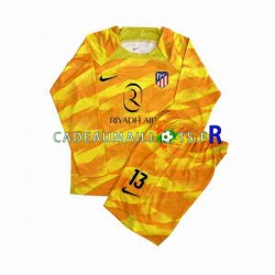 Atlético Madrid Maillot avec flocage Orange Jan Oblak 13 Gardien 2023-2024 ,Tenue Enfant ML
