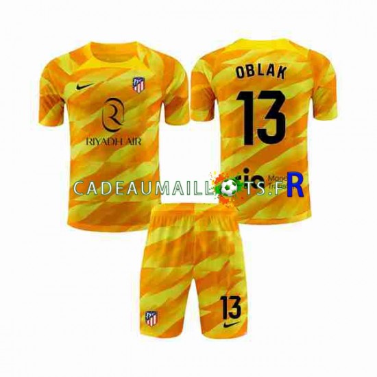 Atlético Madrid Maillot avec flocage Orange Jan Oblak 13 Gardien 2023-2024 ,Tenue Enfant MC Atlético Madrid Maillot avec flocage Orange Jan Oblak 13 Gardien 2023-2024 ,Tenue Enfant MC