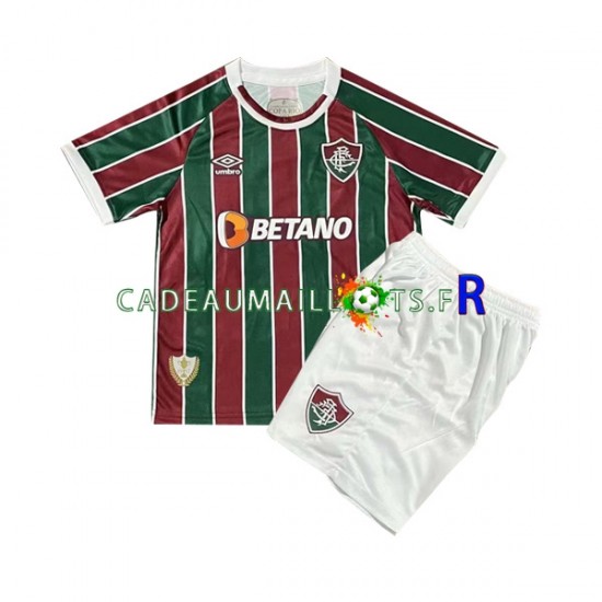 Fluminense Maillot avec flocage Domicile 2023-2024 ,Tenue Enfant MC