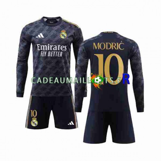 Real Madrid Maillot avec flocage Modrić Luka 10 Extérieur 2023-2024 ,Tenue Enfant ML