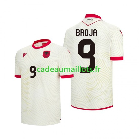 Albanie Maillot avec flocage Armando Broja 9 Extérieur Coupe du Monde 2026 ,Homme MC