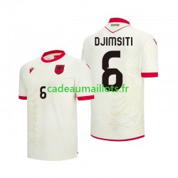 Albanie Maillot avec flocage Berat Djimsiti 6 Extérieur Coupe du Monde 2026 ,Homme MC