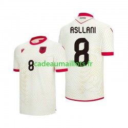 Albanie Maillot avec flocage Kristjan Asllani 8 Extérieur Coupe du Monde 2026 ,Homme MC