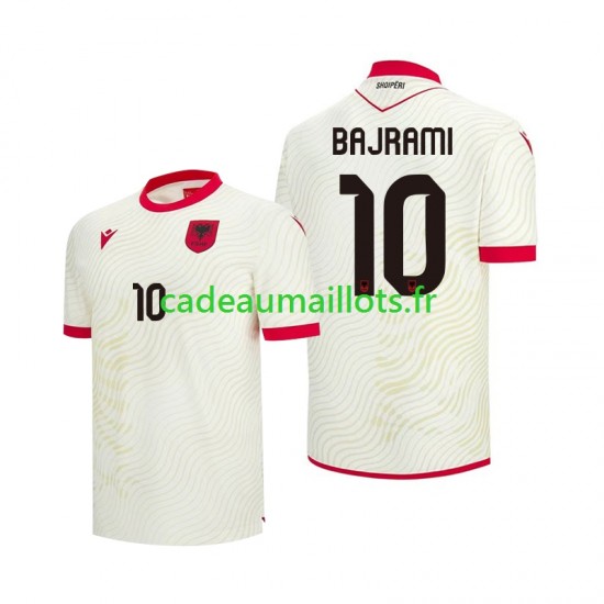 Albanie Maillot avec flocage Nedim Bajrami 10 Extérieur Coupe du Monde 2026 ,Homme MC