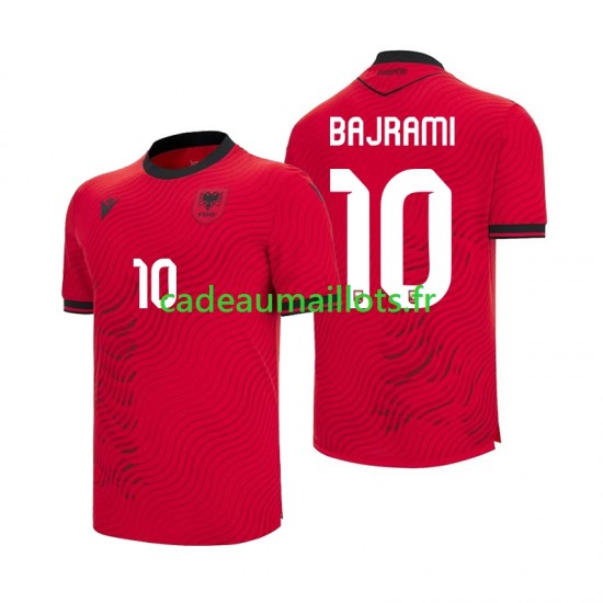 Albanie Maillot avec flocage Nedim Bajrami 10 Domicile Coupe du Monde 2026 ,Homme MC