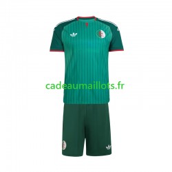 Algérie Maillot avec flocage Extérieur 2026 ,Tenue Enfant MC