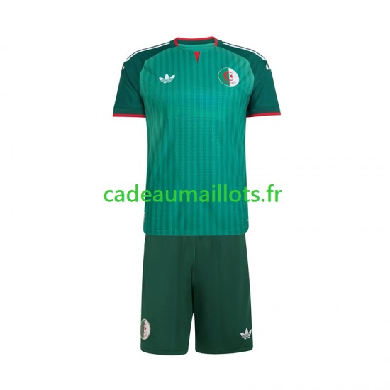 Algérie Maillot avec flocage Extérieur 2026 ,Tenue Enfant MC