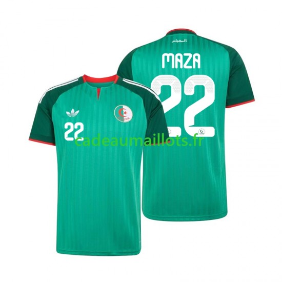 Algérie Maillot avec flocage Ibrahim Maza 22 Extérieur 2026 ,Homme MC