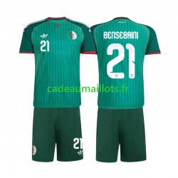 Algérie Maillot avec flocage Ramy Bensebaini 21 Extérieur 2026 ,Tenue Enfant MC