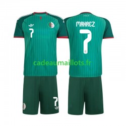 Algérie Maillot avec flocage Riyad Mahrez 7 Extérieur 2026 ,Tenue Enfant MC